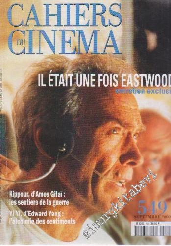 Cahiers Du Cinema - Sayı: 549      Septembre 2000