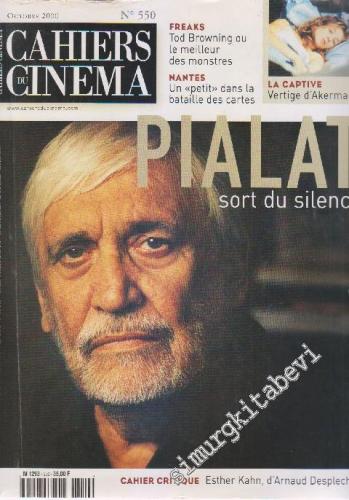 Cahiers Du Cinema - Sayı: 550      Octobre 2000