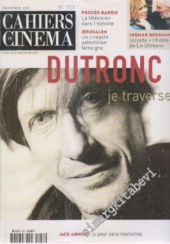 Cahiers Du Cinema - Sayı: 551      Novembre 2000