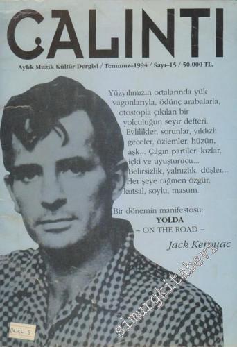 Çalıntı Aylık Müzik Kültür Dergisi  - Sayı: 15      Temmuz