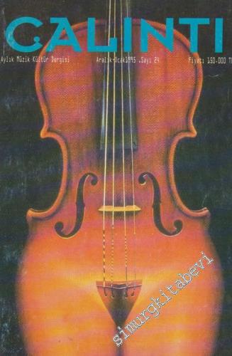 Çalıntı Aylık Müzik Kültür Dergisi  - Sayı: 24      Aralık - Ocak