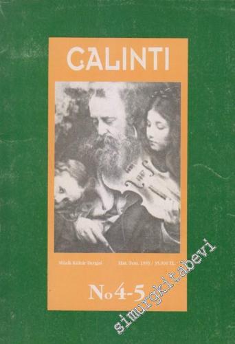 Çalıntı Aylık Müzik Kültür Dergisi  - Sayı: 4-5    1  Haziran - Temmuz