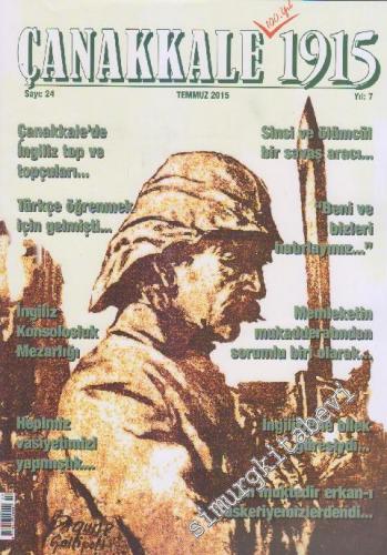 Çanakkale 1915 Dergisi  - Sayı: 24    Yıl: 7  Temmuz