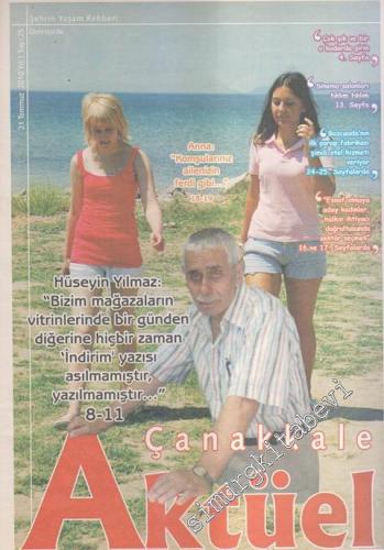 Çanakkale Aktüel - Şehrin Yaşam Rehberi  - 25    1  Temmuz