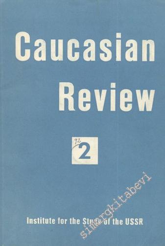 Caucasian Review 2 - Sayı:2, Yıl: 1956
