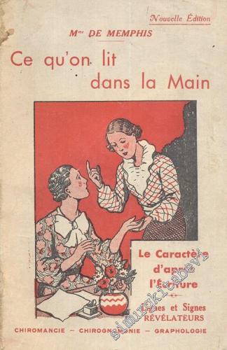 Ce Qu'on lit Dans la Main -