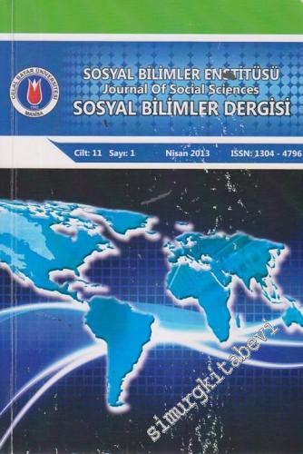 Celal Bayar Üniversitesi Sosyal Bilimler Enstitüsü Dergisi- Journal Of Social Sciences - Sayı: 1  11    Nisan