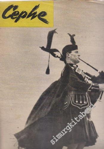 Cephe Yarım Aylık Dergi - Sayı: 2 - Seri: III      Ocak 1946