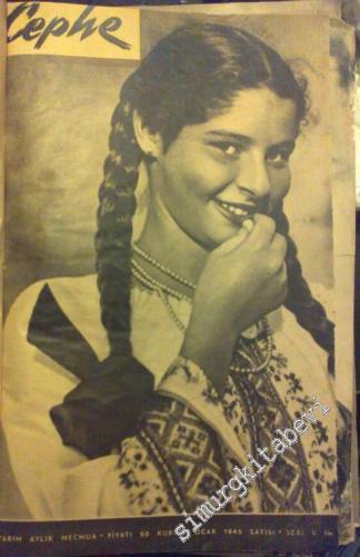 Cephe: Yarım Aylık Mecmua Seri: 2 - Sayı: 1-24 Sayı ( Sayı 1: Ocak 1945 - Sayı 24: Aralık 1945 ) - Sayı: 1-24       1945