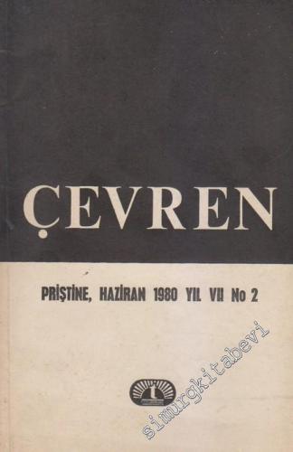 Çevren - Toplum, Bilim, Yazın ve Sanat Dergisi - Sayı: 2    Yıl: 7  Haziran