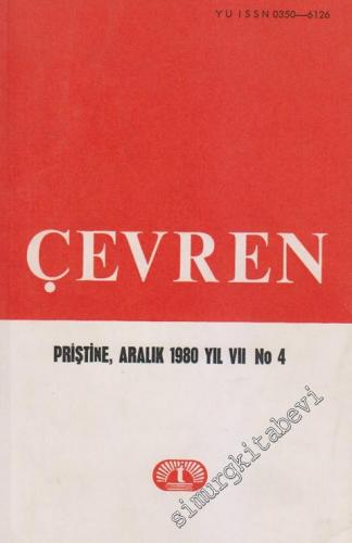 Çevren - Toplum, Bilim, Yazın ve Sanat Dergisi - Sayı: 4    Yıl: 7  Aralık