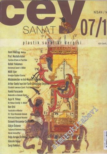 Cey Sanat Plastik Sanatlar Dergisi - Sayı: 15    3  Mart - Nisan - Mayıs