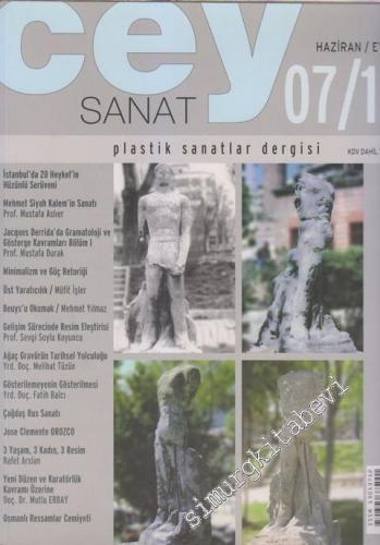 Cey Sanat Plastik Sanatlar Dergisi - Sayı: 16 3 Haziran - Eylül