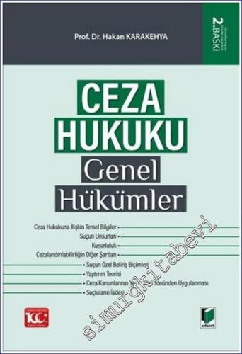Ceza Hukuku Genel Hükümler -        2024