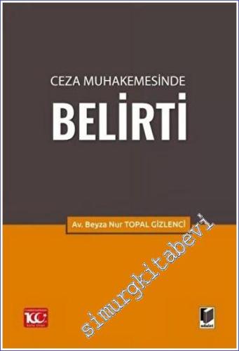 Ceza Muhakemesinde Belirti -        2023
