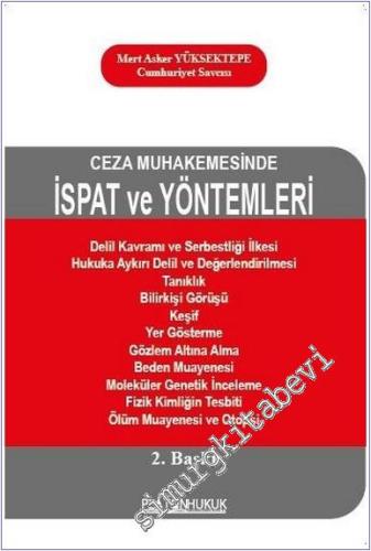 Ceza Muhakemesinde İspat ve Yöntemleri -        2025