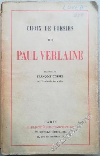 Choix de Poésies de Paul Verlaine
