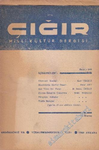 Çığır Milli Kültür Dergisi - Sayı: 169    14  Aralık
