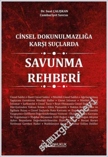 Cinsel Dokunulmazlığa Karşı Suçlarda Savunma Rehberi -        2023
