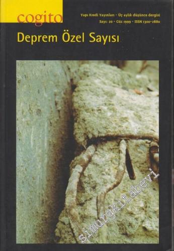 Cogito: Üç Aylık Düşünce Dergisi - Dosya: Deprem Özel Sayısı - Sayı: 2