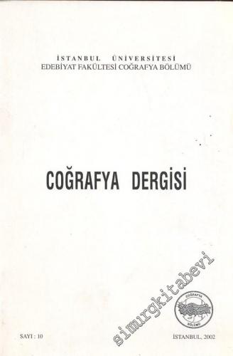 Coğrafya Dergisi: İstanbul Üniversitesi Edebiyat Fakültesi Coğrafya Bö