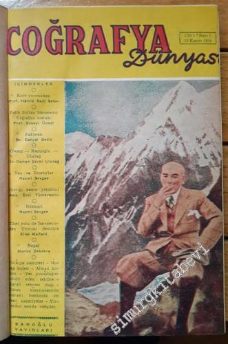 Coğrafya Dünyası Dergisi, Sayı: 1 - 4; Yıl: 15 Kasım 1950 - 15 Mart 19
