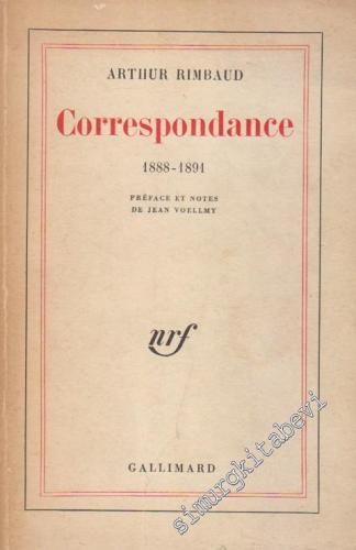 Correspondance 1888 - 1891 -