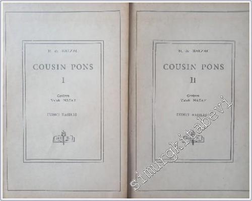 Cousin Pons: 2 Cilt TAKIM -        1964