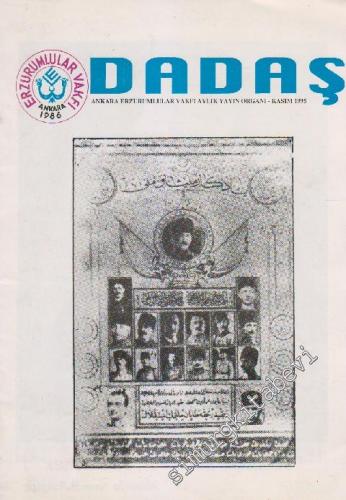 Dadaş Dergisi - Sayı: 6    1  Kasım