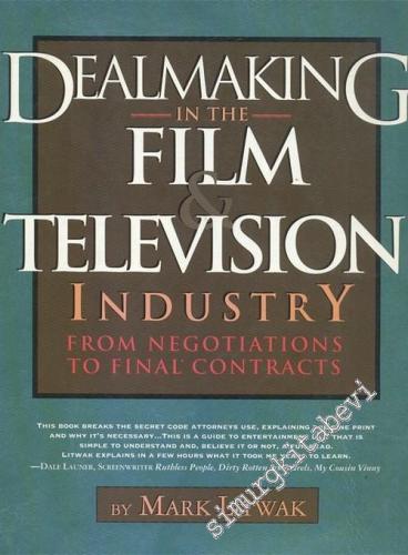 Dealmaking in The Film Television Industry: From Negotitations To Fına