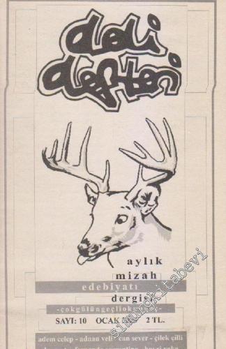 Deli Defteri Aylık Mizah Dergisi - Sayı: 10      Ocak