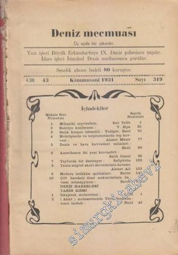 Deniz Mecmuası - Cilt 43 , Sayı 349