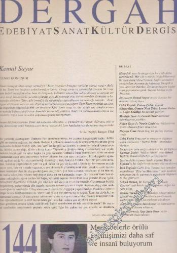 Dergah Aylık Edebiyat Sanat Kültür Dergisi - Sayı: 144  XII    Şubat