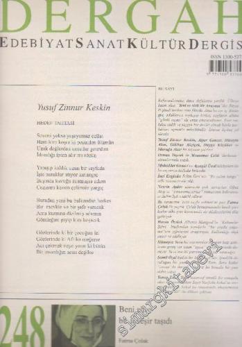 Dergah Aylık Edebiyat Sanat Kültür Dergisi - Sayı: 248  XXI    Ekim