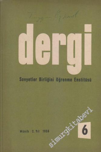 Dergi - Sovyetler Birliğini Öğrenme Enstitüsü - Sayı: 6    Yıl: 2