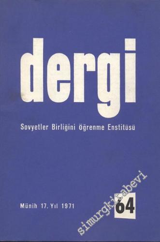 Dergi - Sovyetler Birliğini Öğrenme Enstitüsü - Sayı: 64