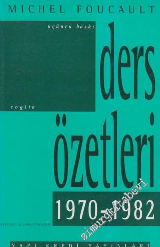 Ders Özetleri 1970 - 1982 -        1992