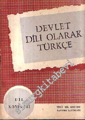 Devlet Dili Olarak Türkçe -        1962