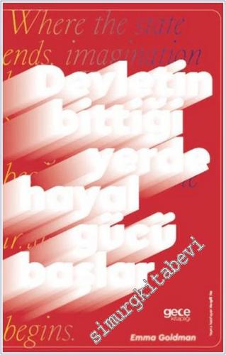 Devletin Bittiği Yerde Hayal Gücü Başlar -        2025