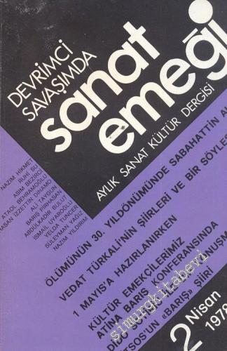 Devrimci Savaşımda Sanat Emeği - Sayı 2, Nisan 1978