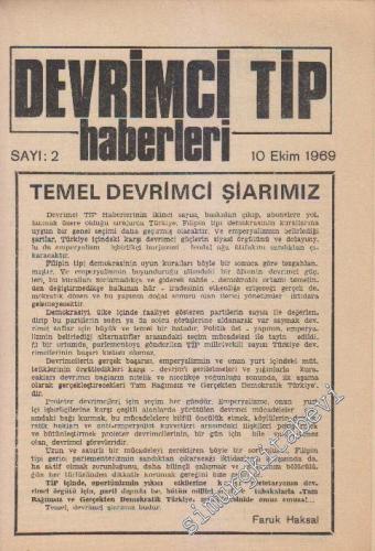 Devrimci TİP Haberleri Dergisi - Sayı: 2      Ekim