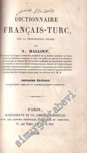 Dictionnaire Français - Turc  -