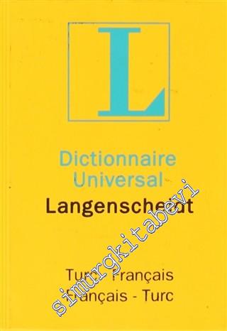 Dictionnaire Universal Langenscheidt Turc- Français / Français - Turc -