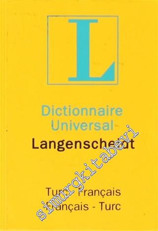 Dictionnaire Universal Langenscheidt Turc- Français / Français - Turc