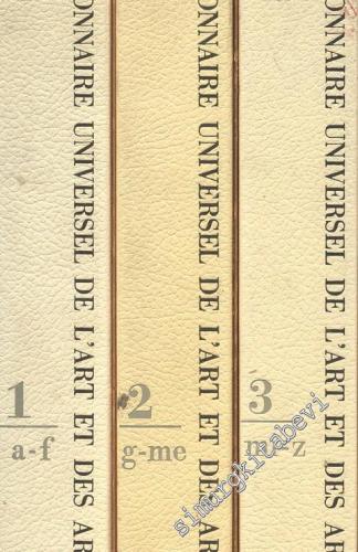 Dictionnaire Universel de L'Art et des Artistes 3 Cilt -
