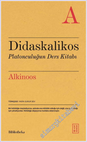 Didaskalikos : Platonculuğun Ders Kitabı -        2026