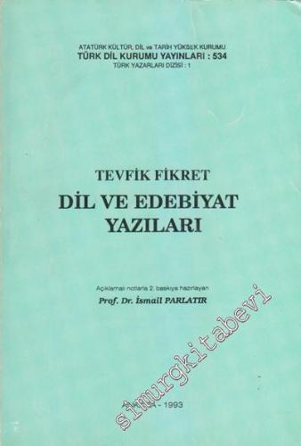 Dil ve Edebiyat Yazıları -