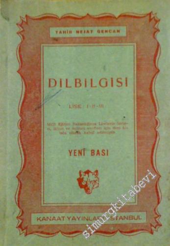 Dilbilgisi: Lise 1 - 2 - 3