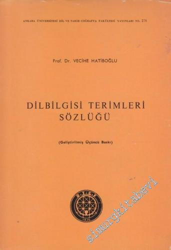 Dilbilgisi Terimleri Sözlüğü -