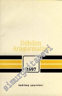 Dilbilim Araştırmaları Dergisi 1997 -